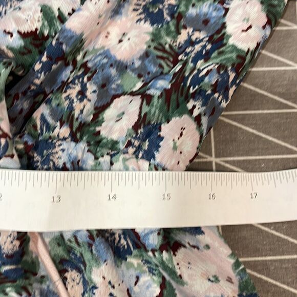 En Saison Floral Ruffle Mini Wrap Dress Cocktail Dress - Picture 10 of 13